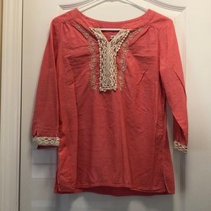 Pink Cotton Croft and Barrow Shirt